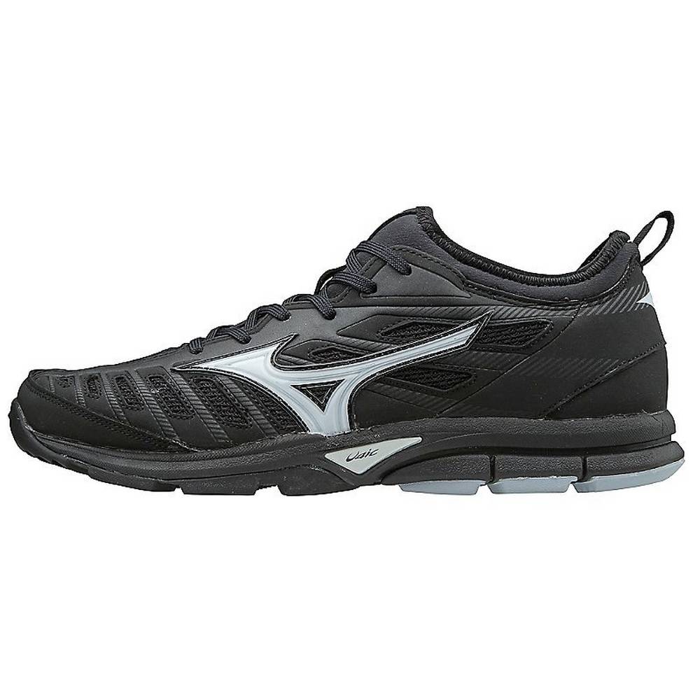 Panske Botasky Mizuno Player’s Trainer 2 Turf Čierne Vypredaj LXAG21084